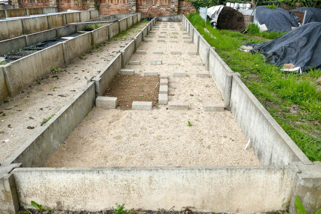 Vermehrungsbeet Botanischer Garten 10.4.2024 Foto: Katrin Schneider