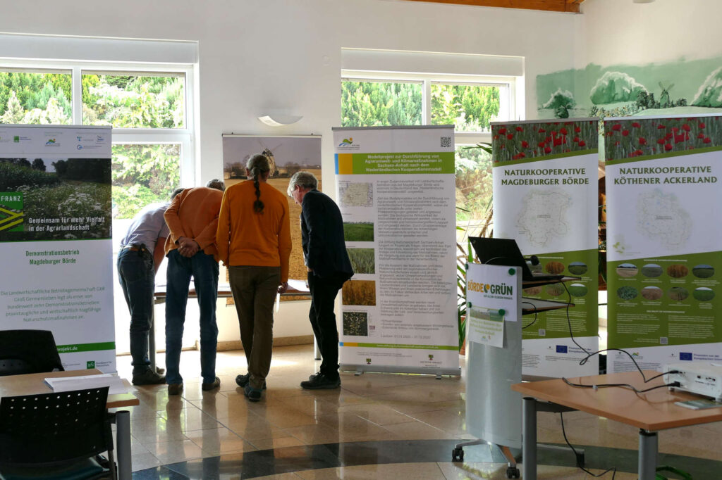 Infostand Naturkooperativen, Beiratssitzung 27.5.2025, Foto: K. Schneider
