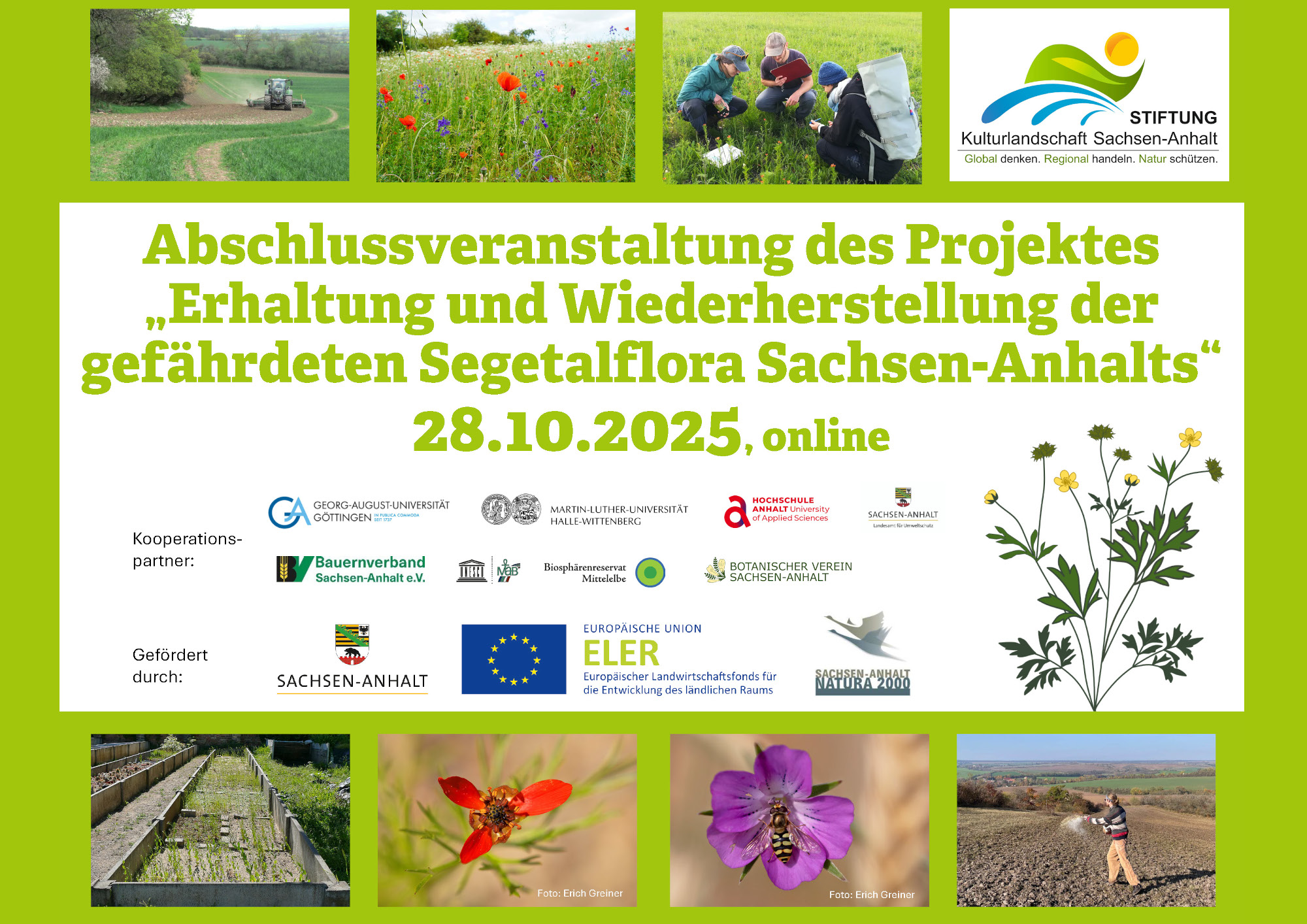 SAVE THE DATE Abschlussveranstaltung des Projektes 2x