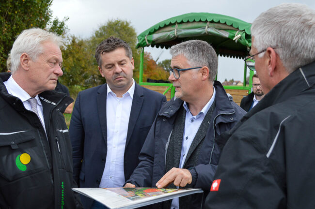 Besuch Alois Rainer und Sven Schulze, 22.10. 2025, Foto: Barbara Ilse
